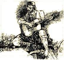 Martin Fierro-  sobre ilustração de Juan C. Castagnino